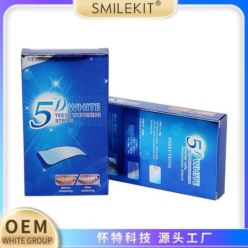 5D Whitening Teeth Stickers, Whitening Teeth Stickers, Whitening Gel Stickers, Whitening Teeth Stickers, 7 Pairs, 14 Stickers, One Piece, Dropshipping