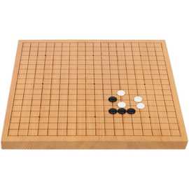 ////厚新榧木实木不贴面刻线围棋象棋盘双面两用木质常规其他更多