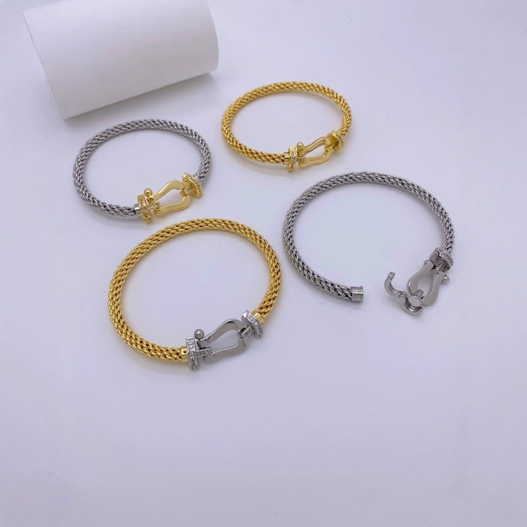 1 Piece Quantity Wholesale Jewelry Vintage Style Classic Style Geometric Copper Mixed Metal Plating Bracelets
