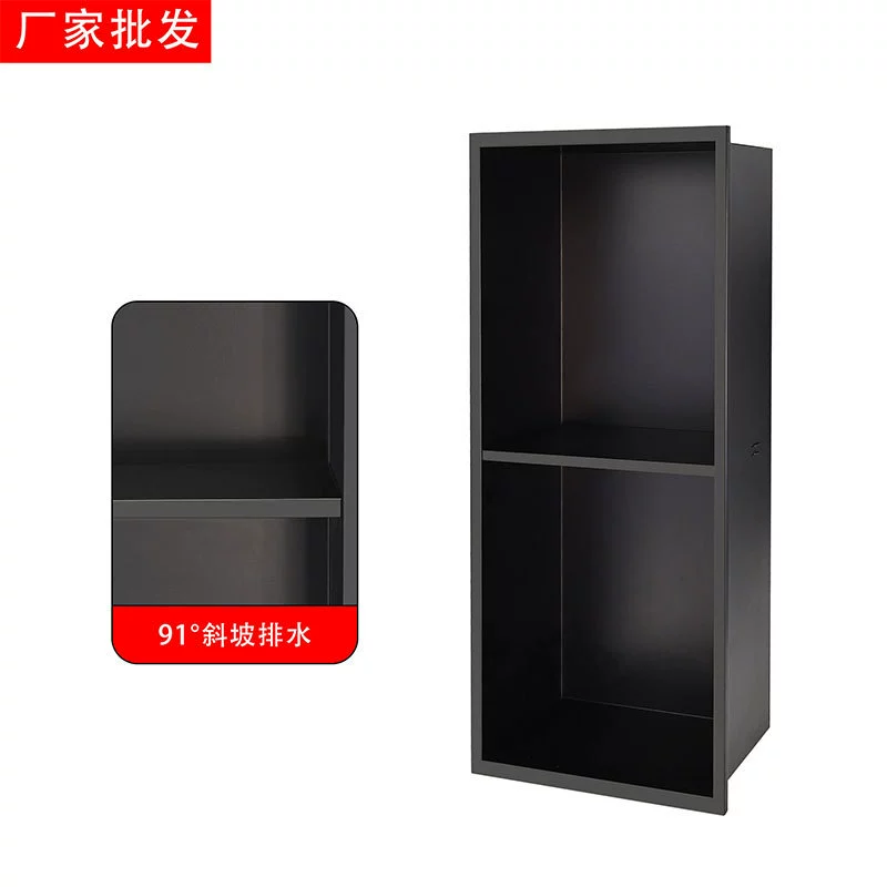 Оптовая ниша для ванной комнаты из нержавеющей стали, встроенная коробка для хранения салфеток, стеллаж для хранения в туалете, ниша для ванной комнаты, настенный шкаф для ванной комнаты