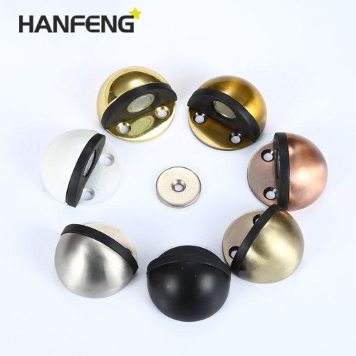 Positive 304 stainless steel turtle top, punch-free door collision, silent glass door, anti-collision door suction, thickened door stopper, semi-circular floor suction