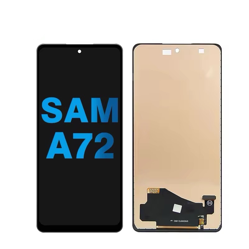 Aplicable a Galaxy Samsung A72 / A725 conjunto de pantalla LCD de teléfono móvil con marco de alta calidad A72 pantalla 4G