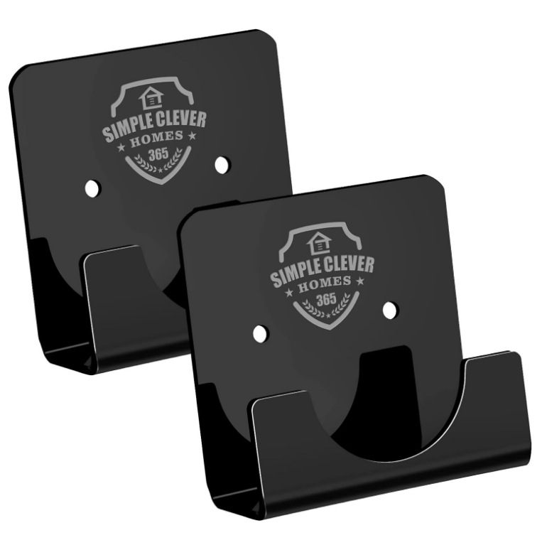 跨境热销亚克力浴帘杆挂托防脱落棒状杆支撑窗帘门帘杆挂钩支架