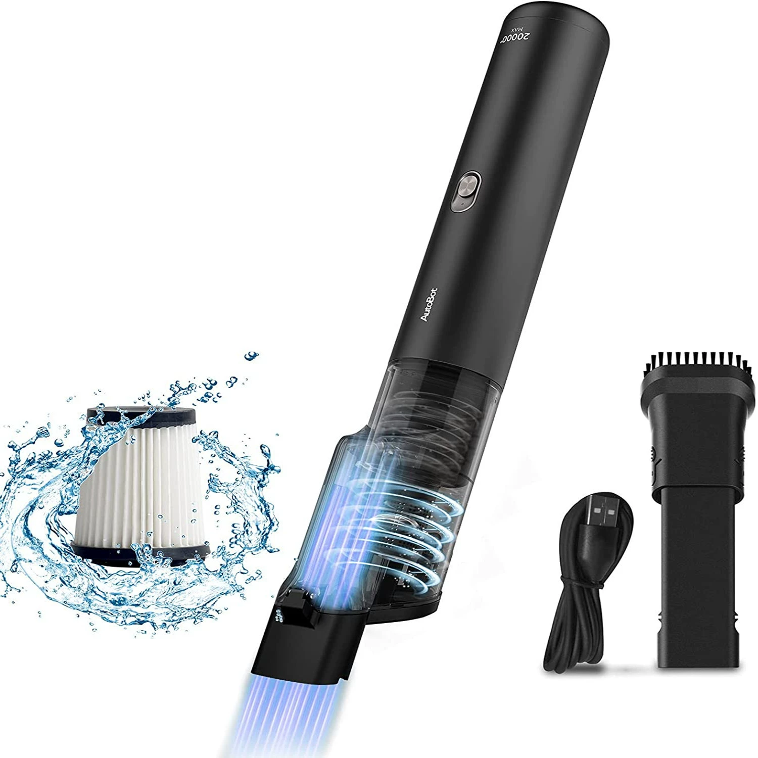 AutoBot VX Max is a wireless car-mounted household vacuum cleaner specially developed by new energy car companies with super suction power and long length.