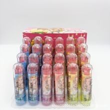 爱莉公主闪光口红糖儿童水果味网红创意造型卡通玩具糖果超市批发