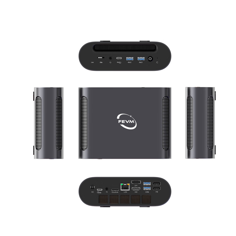 FEVMFA880 Rilong R7 8845HS Mini PC Independiente OculinkDDR5 Mini host miniPC