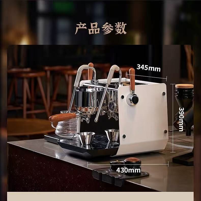 Mocao Sk1 Dual-Engine Pro Semi-Automatic Italian-Style Dual-Boiler Home Coffee Machine with Automatic Water Filling for Espresso and Milk Foam Mocao Sk1 Dual-Engine Pro Semi-Automatic Italian-Style Dual-Boiler Home Coffee Machine with Automatic Water Filling for Espresso and Milk Foam