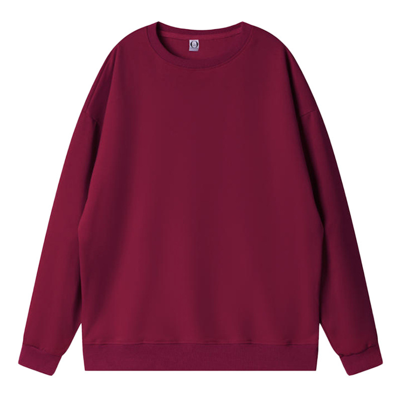 Camisas publicitarias de hombro de gran tamaño, camisas culturales, ropa de empleados, camisas de algodón de cuello redondo sueltas, logotipo impreso personalizado