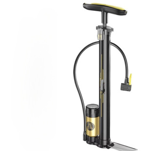 High-Pressure Pump New Bicycle Inflatable Electric Vehicle Car Sedan Basketball Household Air Pump Air Pump Air Pressure Gauge