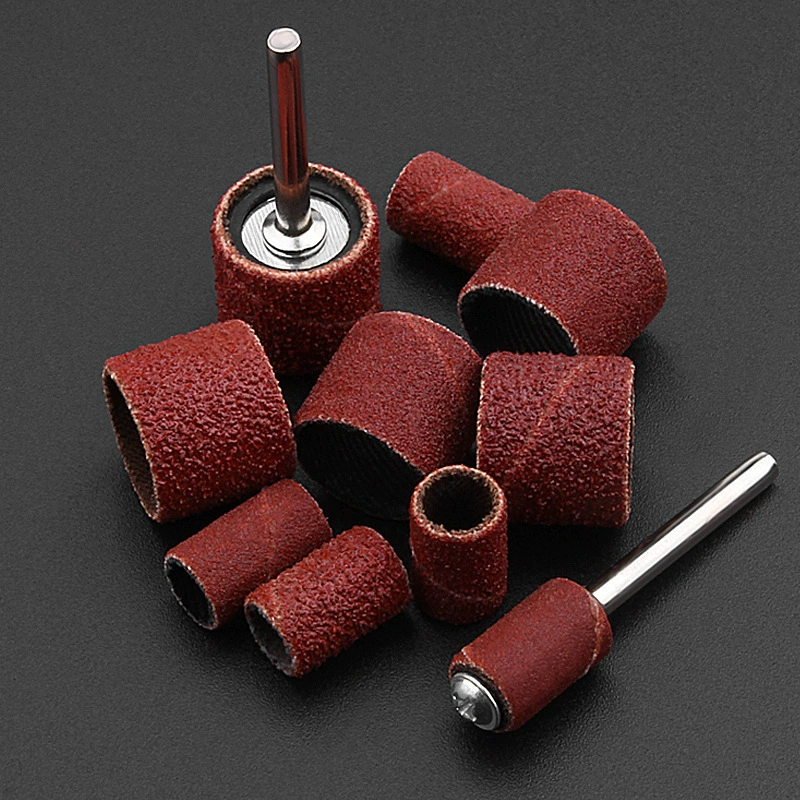 102 штуки 1/2 с 2 стержнем наждачной бумаги для полировки наждачной ткани кольцо наждачной бумаги
