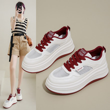 2025小白鞋子夏季新款韩版ins女学生休闲透网百搭板鞋街拍HB803-1