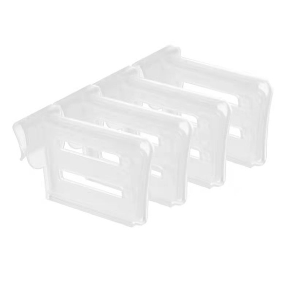 Refrigerator Retractable Partition Side Door Storage Box Organizer Extended Compartment Clip Spice Small Item Storage Partition Board