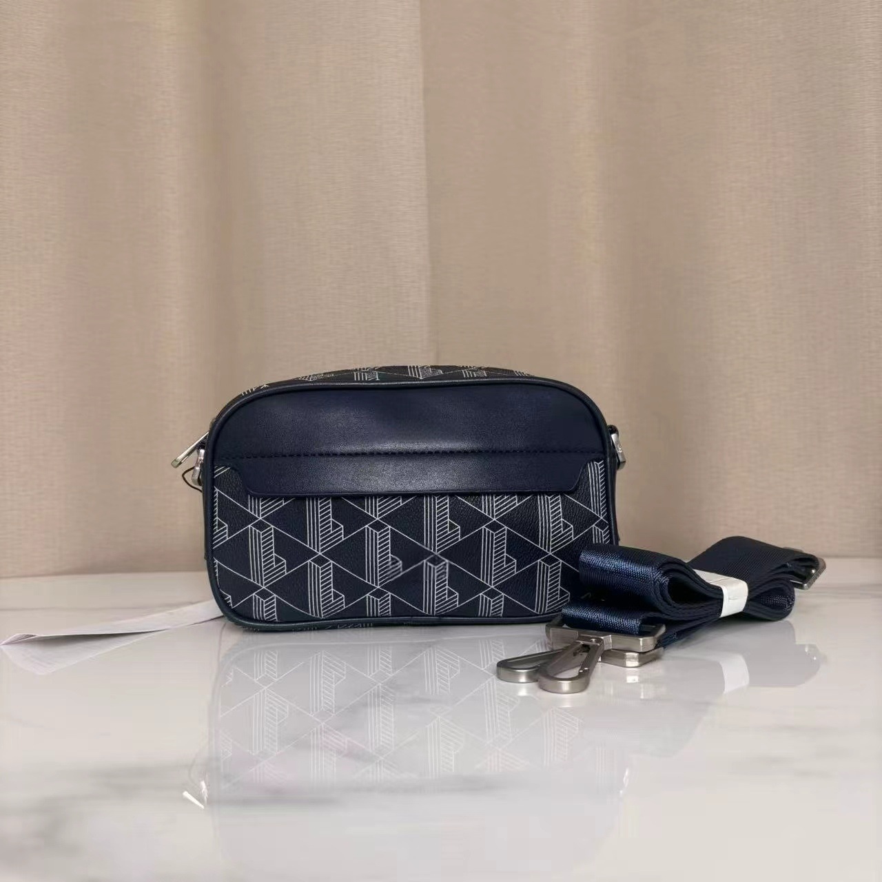 Bolsa para cámara azul oscuro