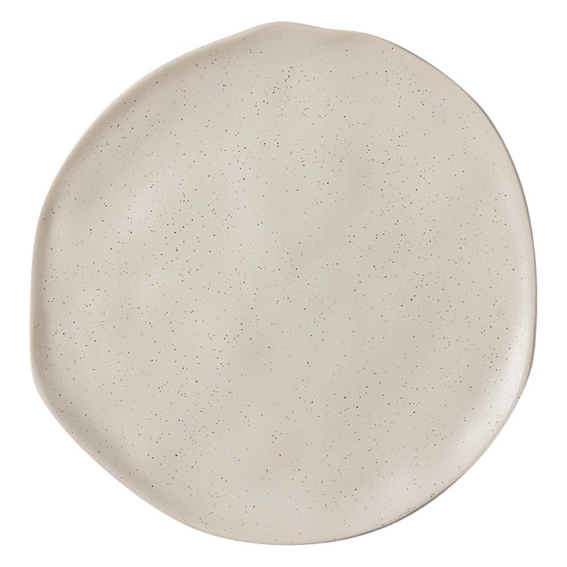 Placa de forma especial plato de cerámica Placa de pasta placa irregular del hogar apenado plato de filete occidental ensalada plato de postre