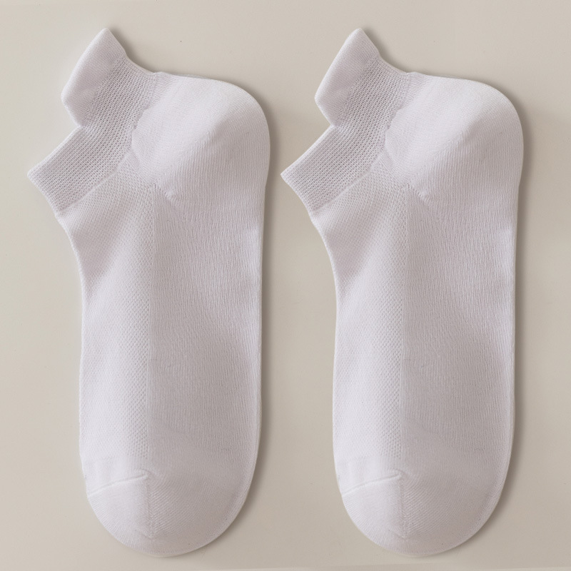 靴下の男性の夏の薄い綿の目の耳の短い靴下は汗を吸います。|undefined