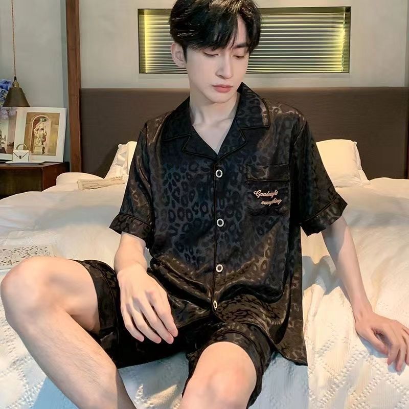 블랙 레오파드 무늬 [더블 쇼트]