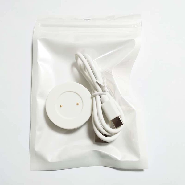 White charging cable