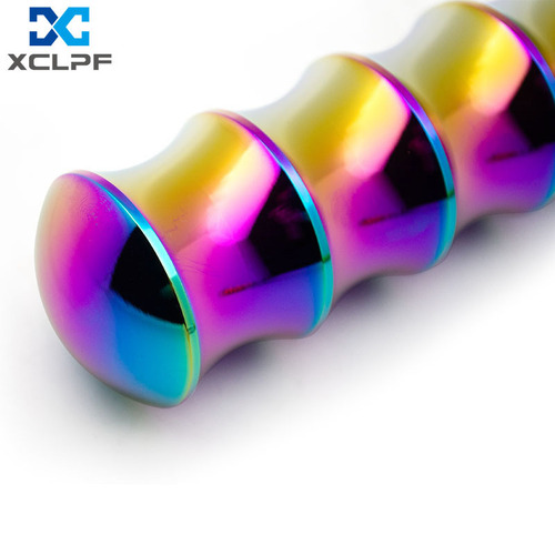 Car Modification Manual Gear Shift Head with Anti-Slip Aluminum Alloy Ratchet Gear Shift Handle 