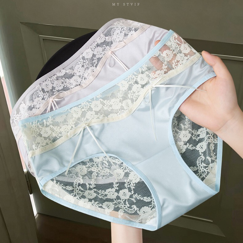 French-Style Fairy Panties with a Subtle Touch of Sexiness, High Aesthetic Appeal, Sweet and Cute Girl Style