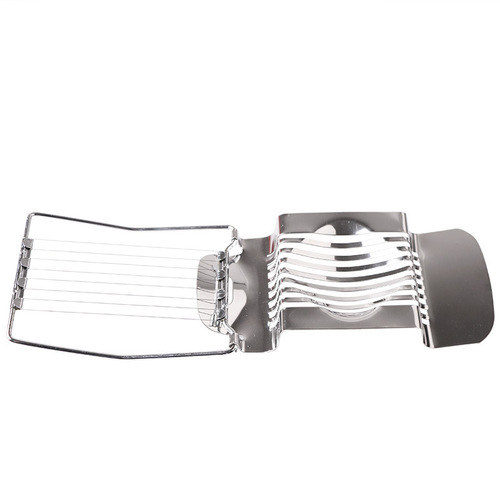 Cross-border stainless steel egg cutter, fancy egg preserved egg slicer, Japanese creative kitchen tool manufacturer direct supply