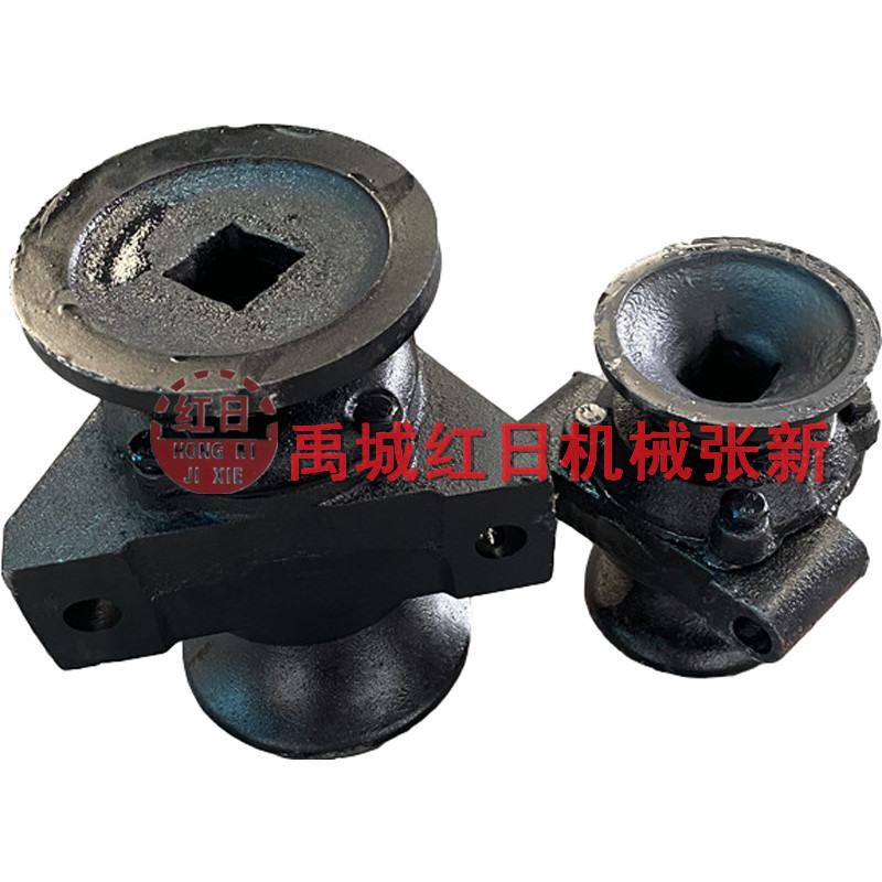 圆盘耙配件调质方轴 轴承座铸钢件 调质方轴出口非洲
