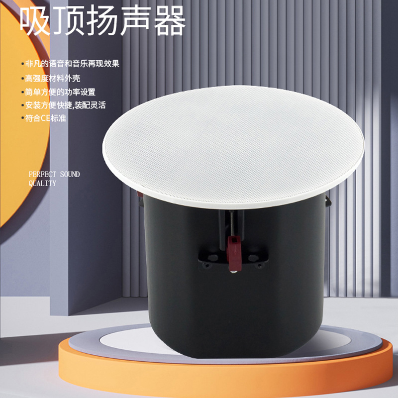 BDXPA北斗星大功率会议商用家用家庭影院背景音乐天花吸顶喇叭