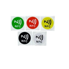定制RFID标签抗金属标签IC高频射频识别13.56mhz广告巡更移动支付
