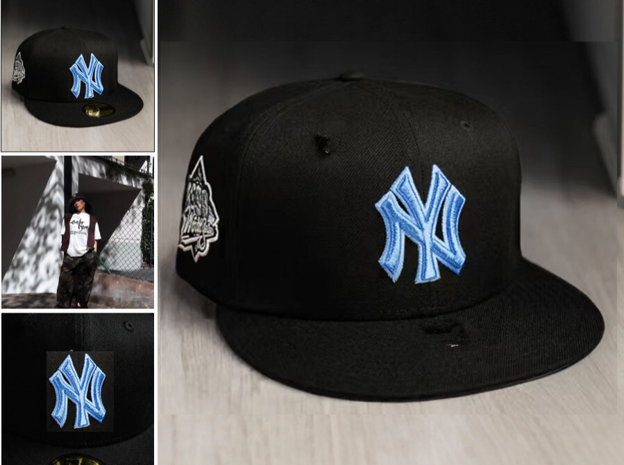 Sombrero MLB transfronterizo, gorra ajustable de béisbol, hombres y mujeres, techo rígido bordado, protector solar al aire libre, gorra deportiva, nueva gorra de visera