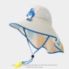 Children's sun protection cream with letters, sun hat