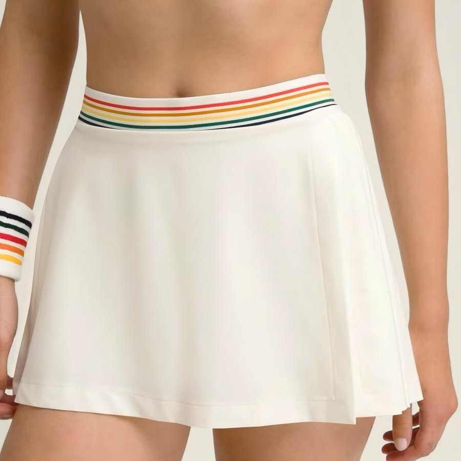 Tennis Skirt for Women, High-Waisted, Anti-Exposure, Fitness Skirt, Outdoor Running, with Pockets, Sports Pleated Skirt, Wholesale