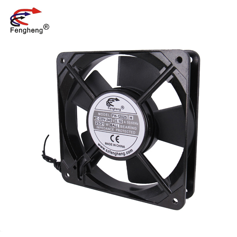 220V EC 12025散热风扇 滚珠轴承风扇 电控柜交流直流风扇