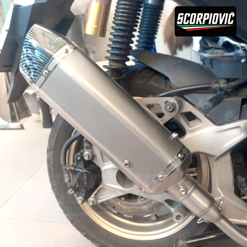 S7 Rectangular Hexagon Exhaust Pipe Spring Breeze Qianjiang Kaiyue Sheng Shi 51MM Universal 450SR Race 921 CBR400