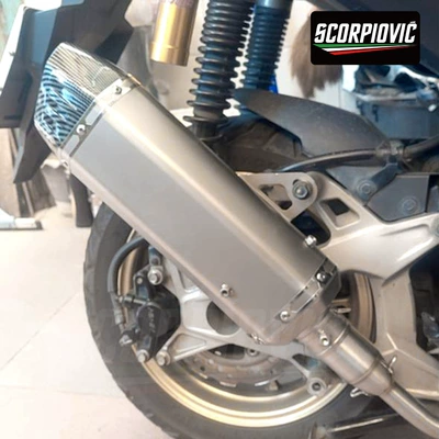 Motorcycle exhaust pipe: 51MM Universal 450SR Race 921
