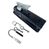 Black safe trailer, handle, 2 pieces