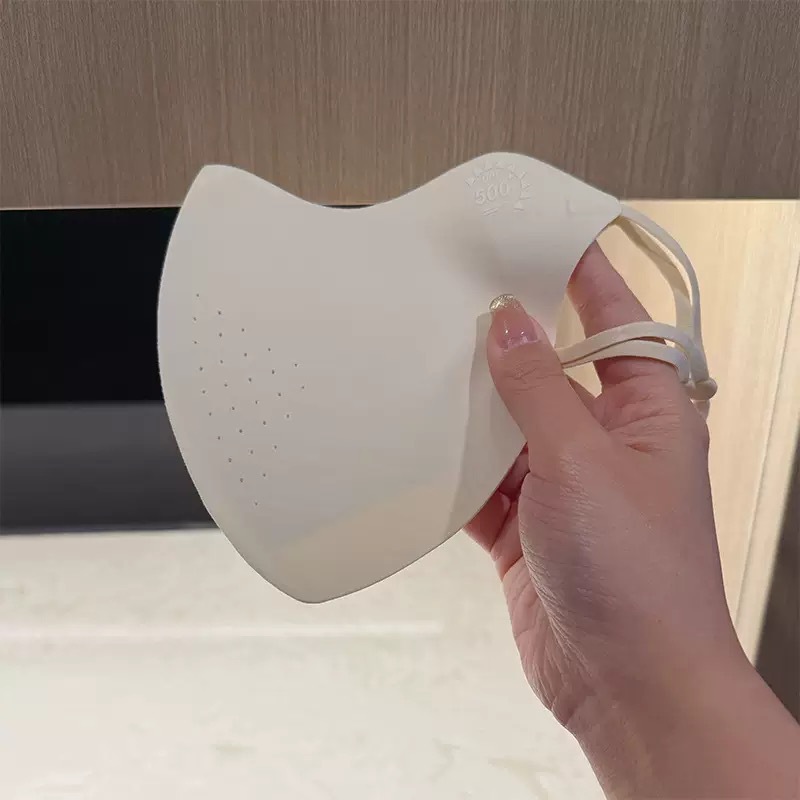 Máscara solar para mujeres máscara de hielo de verano máscara solar anti-UV máscara solar de hielo de hielo máscara solar cara Gini