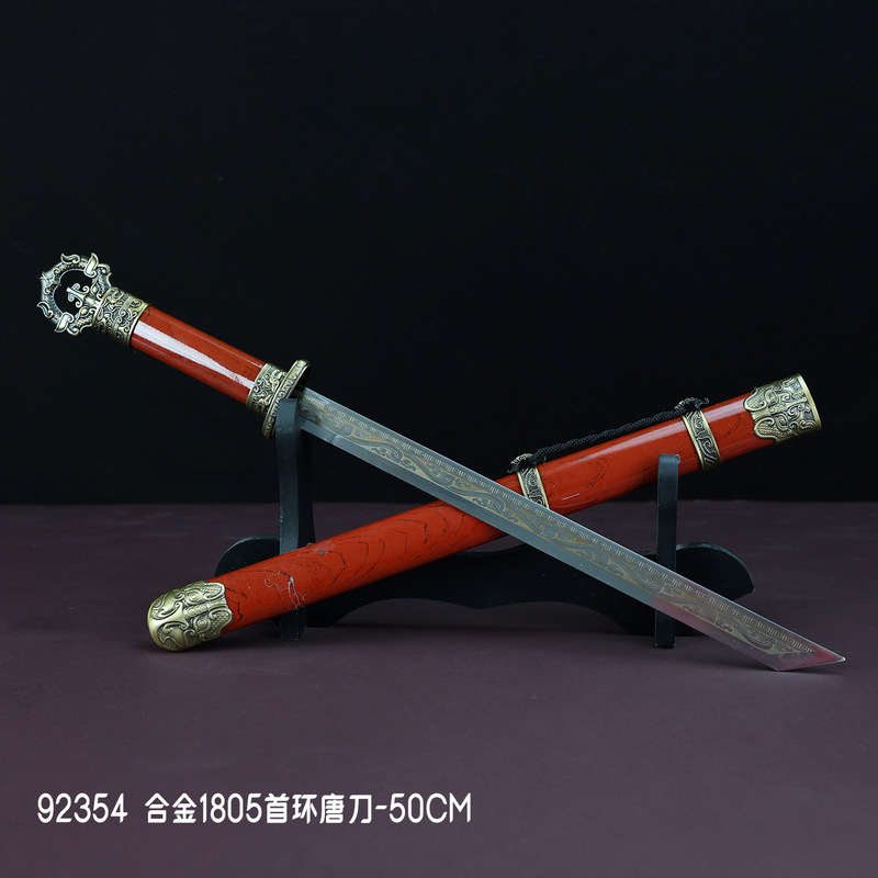 合金漢剣2714 剣鞘付き金属製古風刀剣未開刃2713剣秦王剣工芸品|undefined