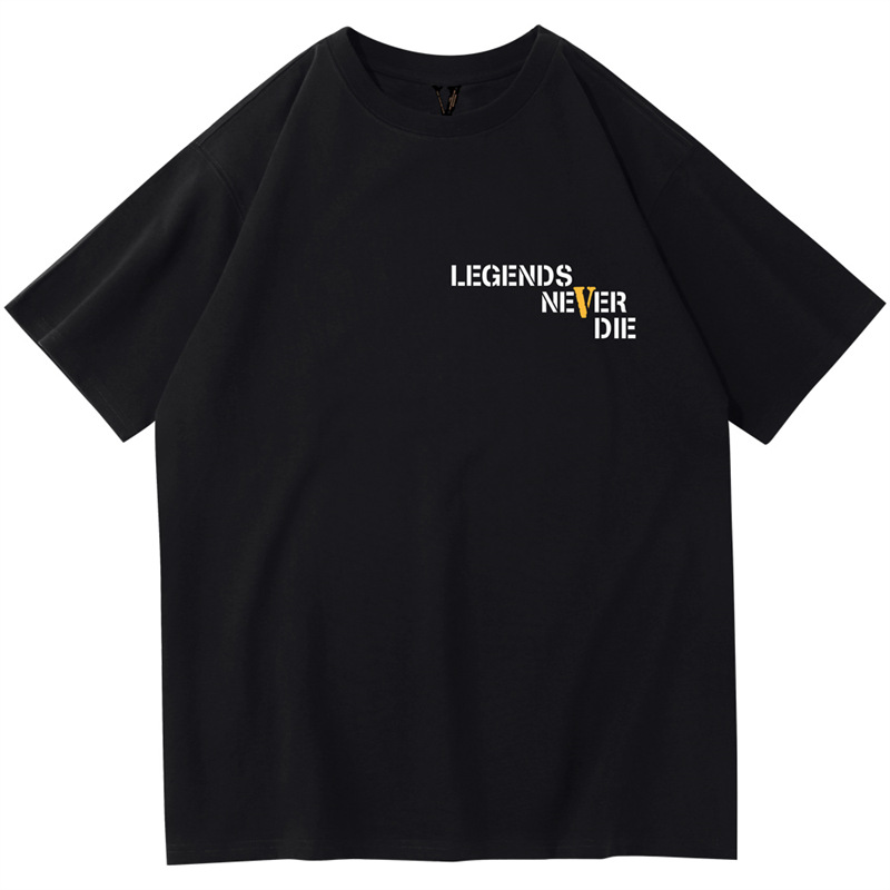 Футболка VLONE темно-синяя, S