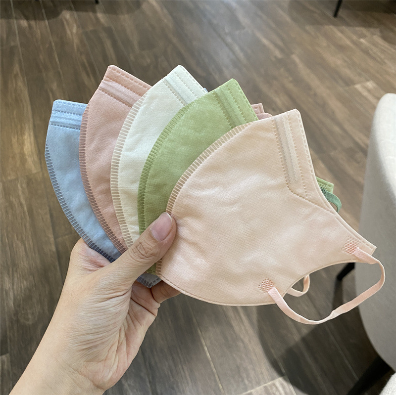 糖米小熊一次性防护口罩生活口罩3D立体成人非医用挂耳式口罩