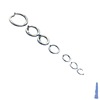 Factory price wholesale stainless steel sawing ring line cut ring open mouth closed ring 1.5x10