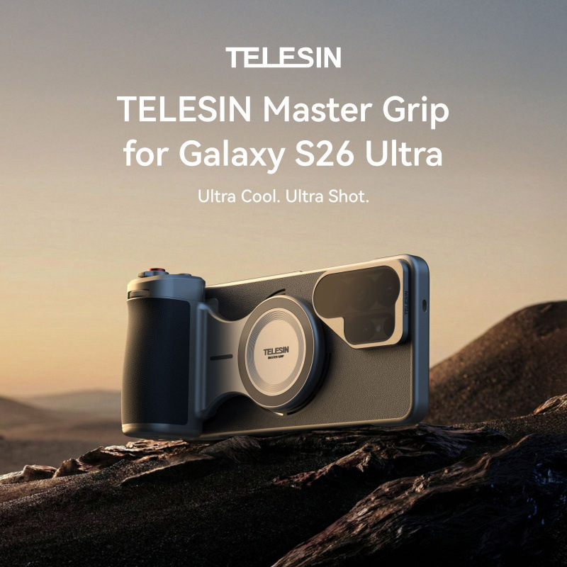Telesin Master Mobile Video Photography Kit Is Suitable for Samsung S26 Ultra Phone Photography Assistant Telesin Master Mobile Video Photography Kit Is Suitable for Samsung S26 Ultra Phone Photography Assistant