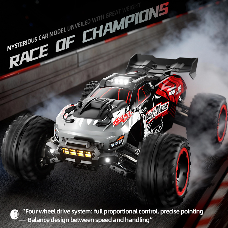 Scy Cross-Border New Product 1/10 Large-Scale Full-Time Four-Wheel Drive High-Speed Remote Control Model Full-Scale Off-Road Rc Remote Control Car