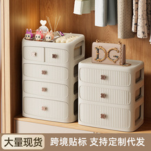 内衣收纳盒家用抽屉式内裤袜子整理盒卧室多功能分格大容量收纳柜