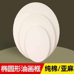 Round Oil Painting Frame Canvas Oil Painting Frame Outer Frame Canvas Special-Shaped Oil Painting Inner Frame Wholesale Pure Cotton Acrylic Oil Painting Board