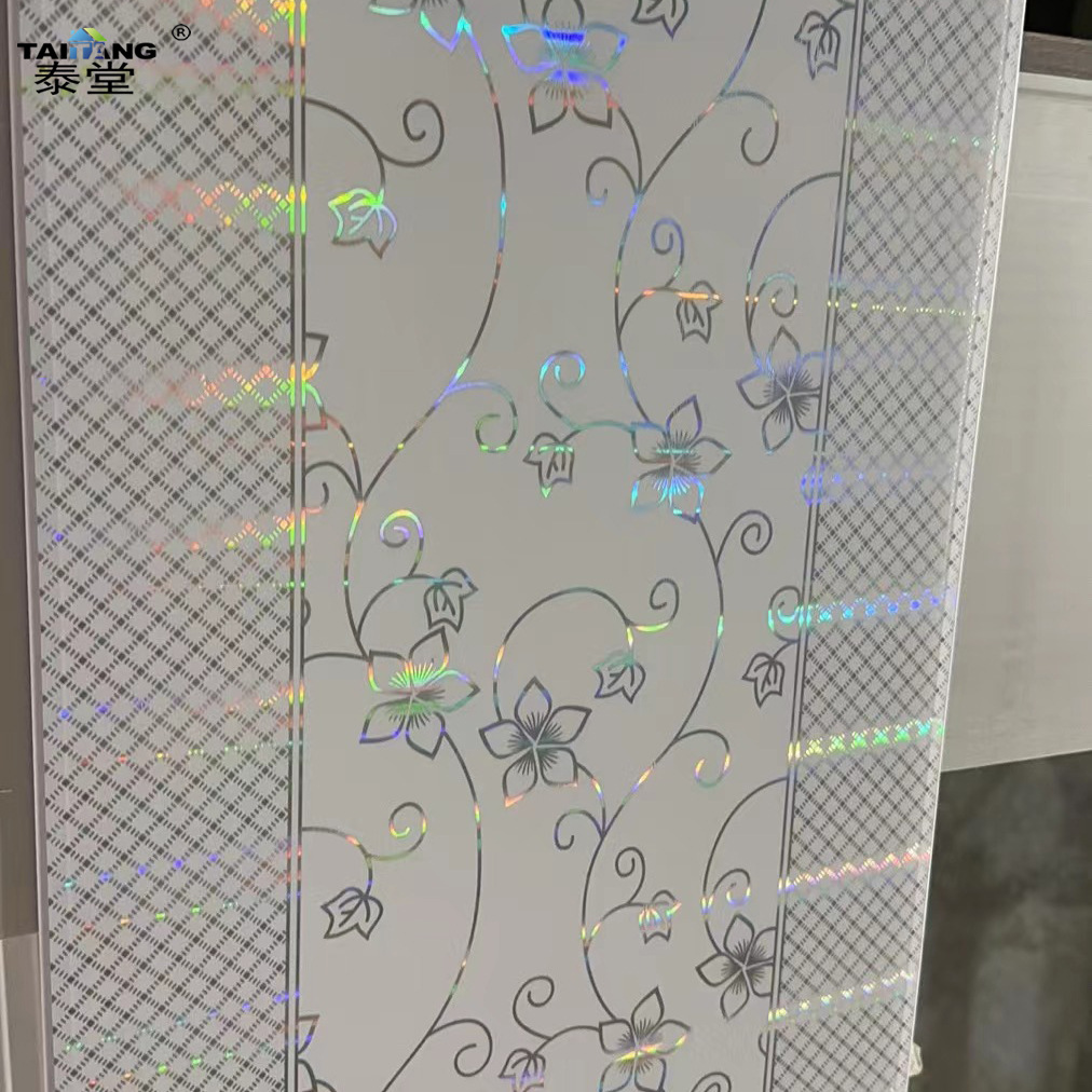 200*7.5mm exportación Panamá pvc panel de pared techo plano de madera de refuerzo techo