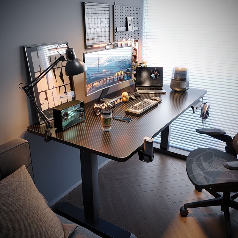 Computer Desk, Electric Lift Table, Desktop Gaming Table, Standing Work Table, Home Office Desk and Chair Integrated Table Computer Desk, Electric Lift Table, Desktop Gaming Table, Standing Work Table, Home Office Desk and Chair Integrated Table