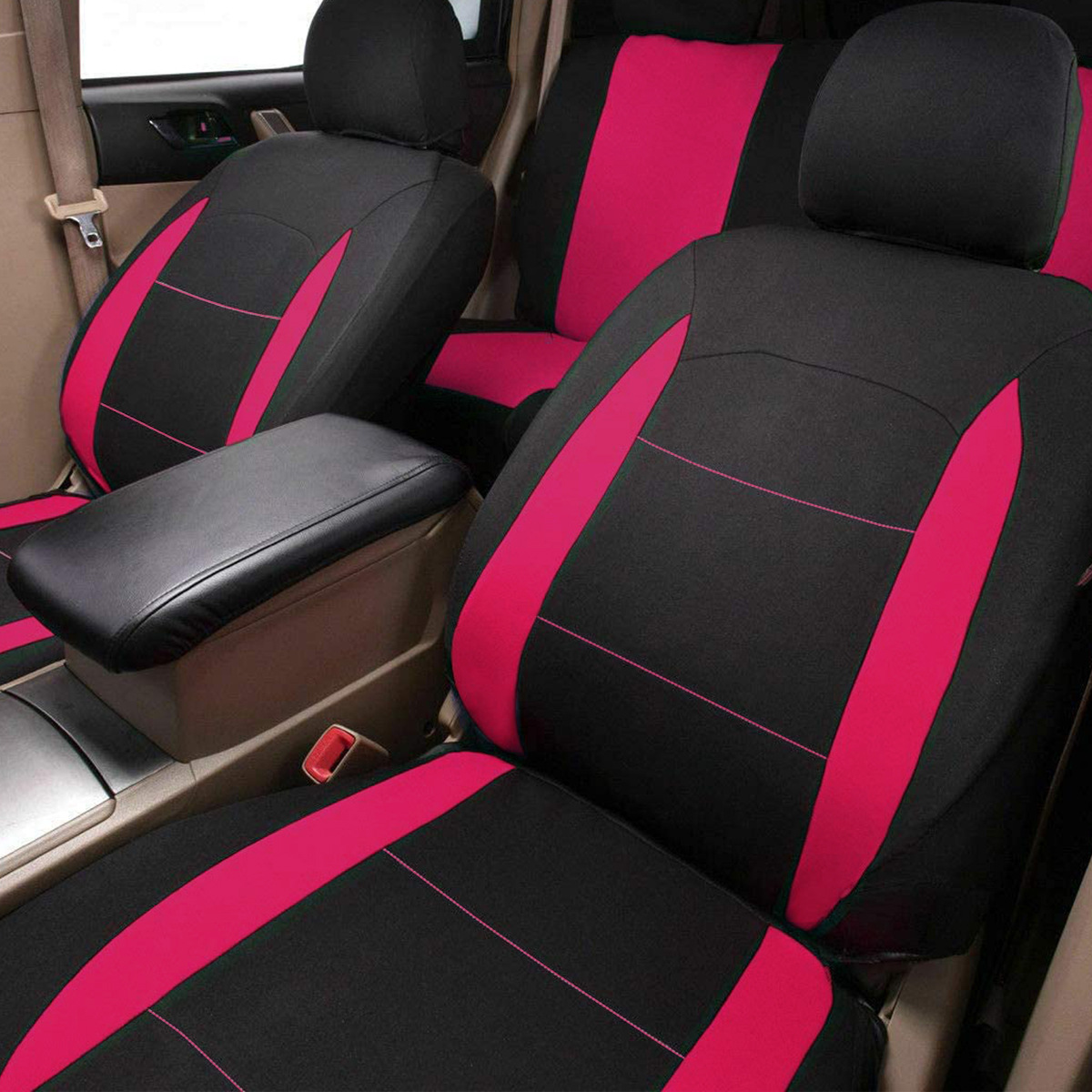 Europe and the United States hot selling polyester mesh car seat cover foreign trade hot-selling universal suitable for five-seat models