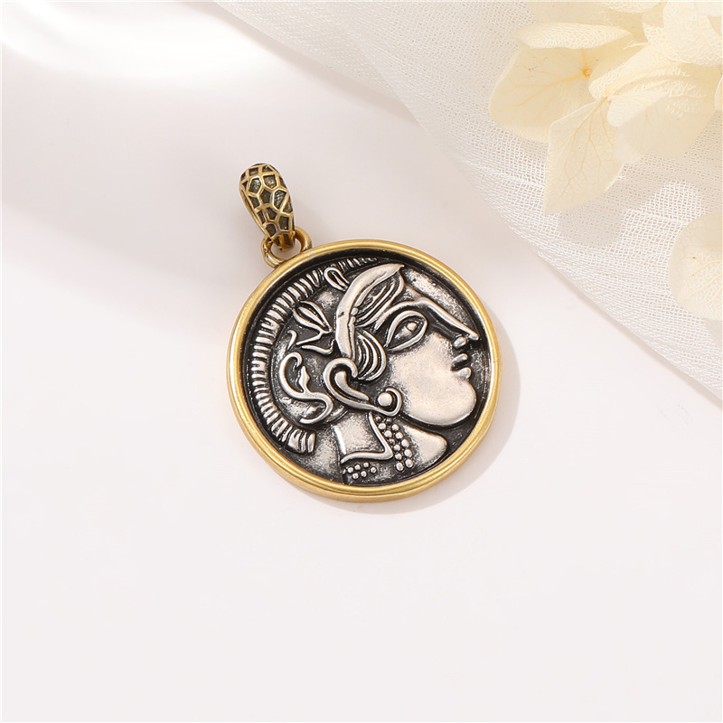 7g Weight Pendant Jewelry Making Type Artificial Pearls, Rhinestones Inlay Material DIY Jewelry Accessories Classification 1 Piece Quantity Copper Material Portrait Pattern Plating, Inlay Design Retro Style 1 Piece Copper Artificial Pearls Rhinestones Portrait Pendant 8