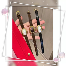 小巧mini椭圆浴缸女表中古复古珠宝女士手表高级感网红小金豆手表