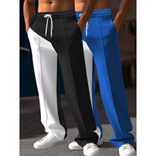 T 72903 Men's Casual Straight Pants ƴɫ���п� ŷ���羳