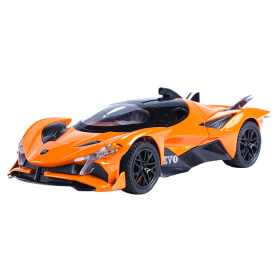 1:32 simulation Polo sun god alloy car model sports car children's sound and light toy car collection ornaments wholesale
